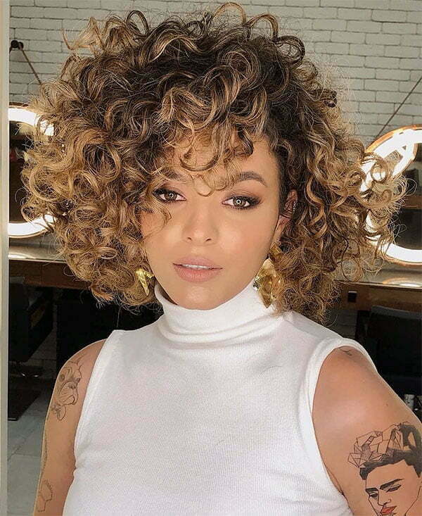 best short curly haircuts