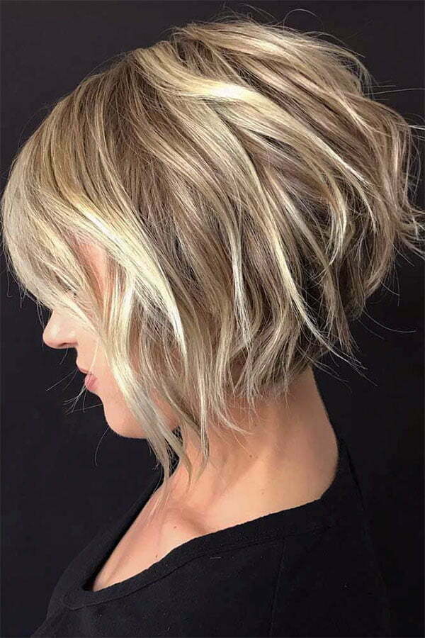 best short haircuts for wavy hair