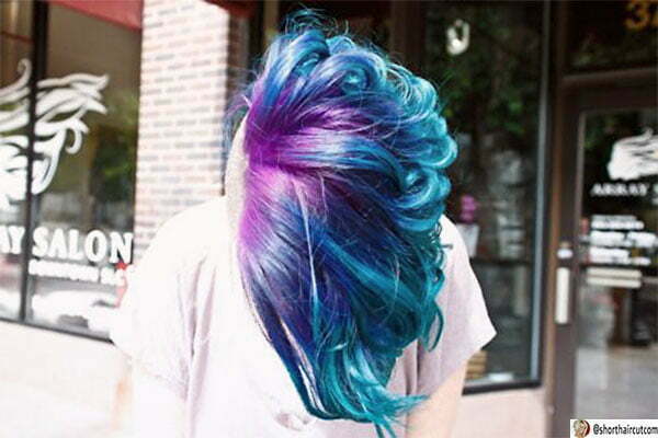 blue hair color styles