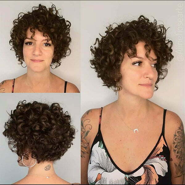 cool hairstyles for short curly hair