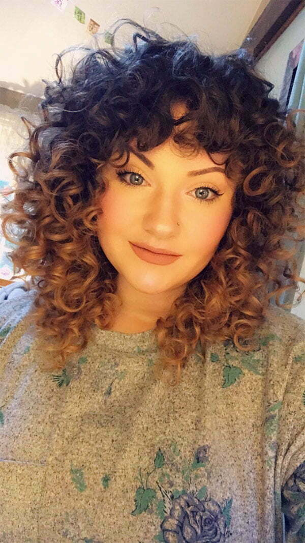 curly hair women