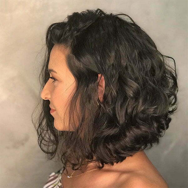 curly hairstyles for short hair