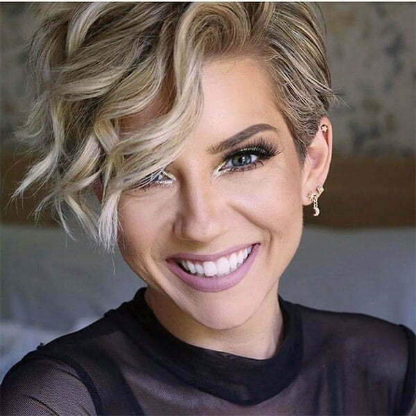 curly short hairstyles