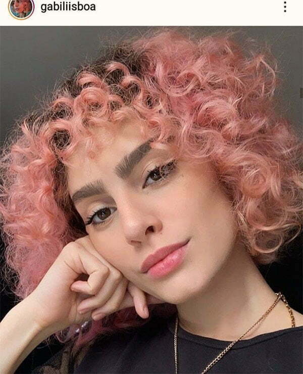 cute short pink haircuts
