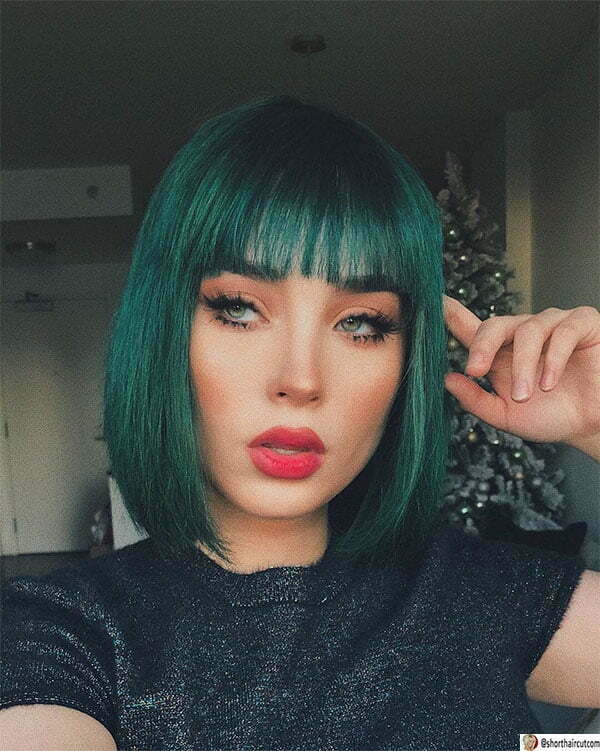 green hairdos