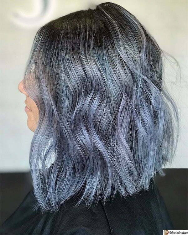hair styles blue