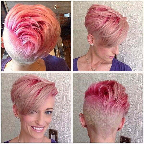 haircuts for pink hair