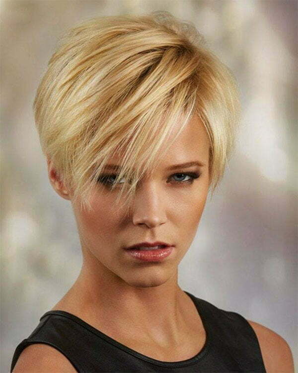 hairstyles for blonde short hair