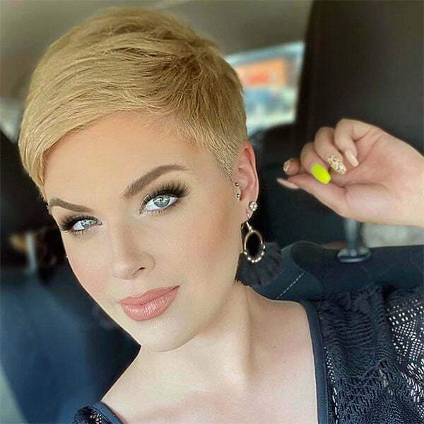 images of short blonde hair