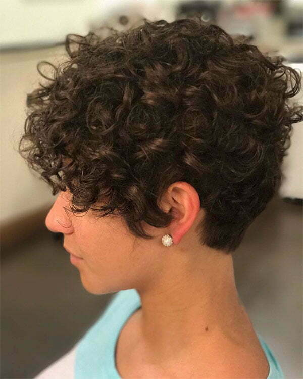 new short curly hairstyles