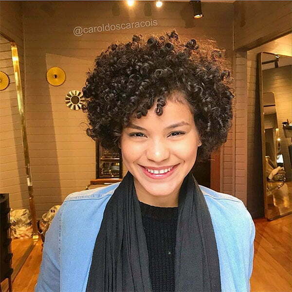 pictures of short curly hair styles