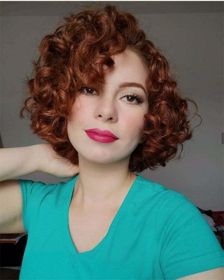 pictures of short curly haircuts