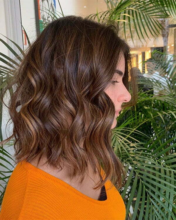 pictures of short wavy hair