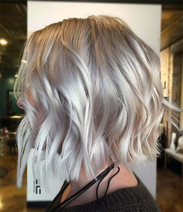 pictures of short wavy hairstyles