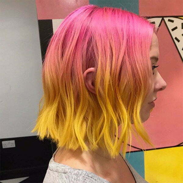 pink cut
