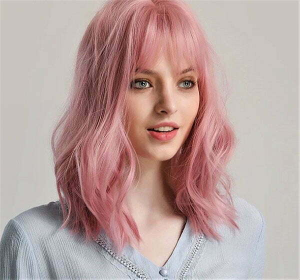pink hair color pictures