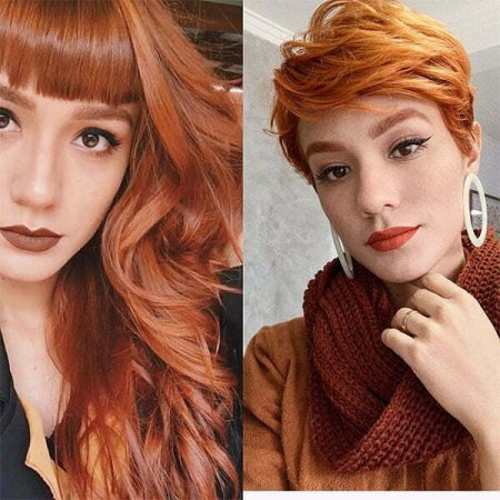 red hair hairstyles