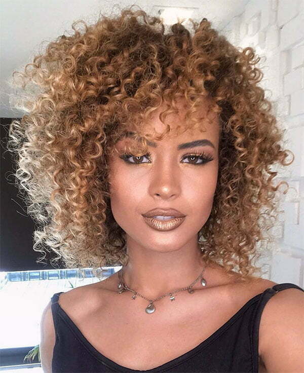 short curly hairstyles female