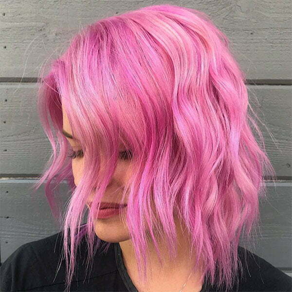30 Short Pink Hairstyles to Revitalize Your Look | Short-Haircut.Com