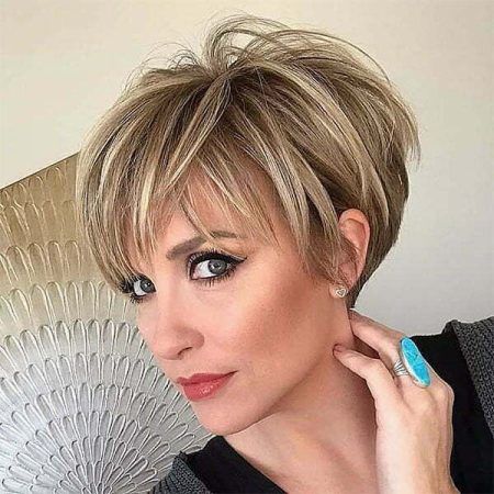 short hairstyles for blonde hair