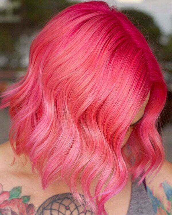 short pink styles