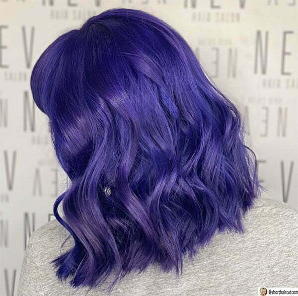 short purple styles