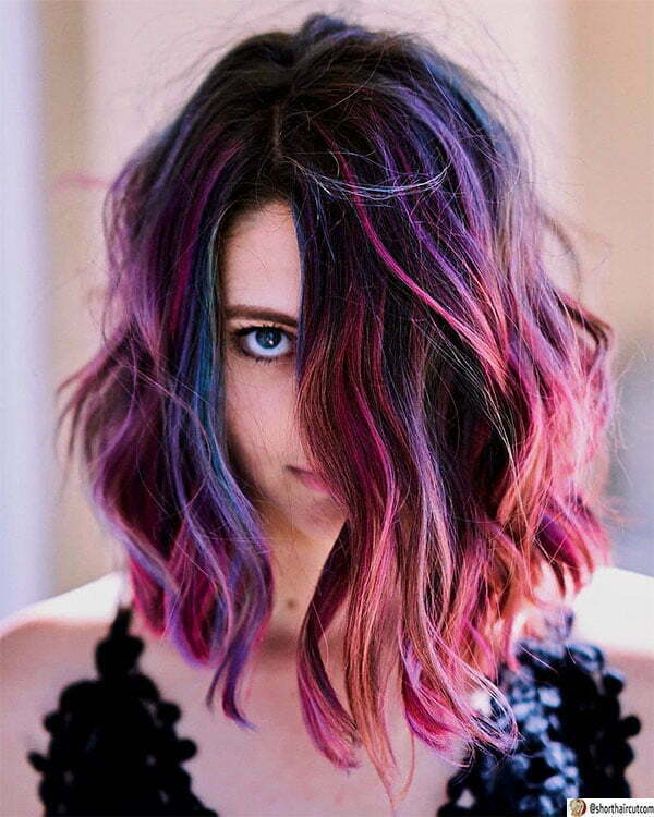 summer purple hair ideas