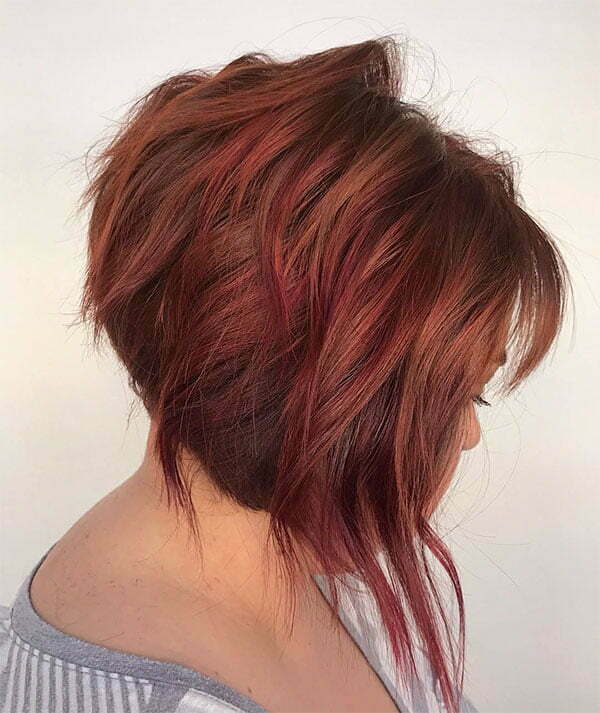 women's short red hairstyles