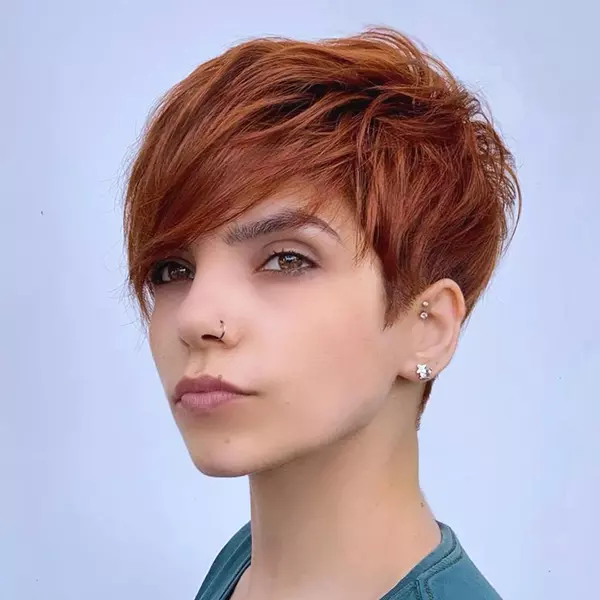 Short Red Pixie Haircuts