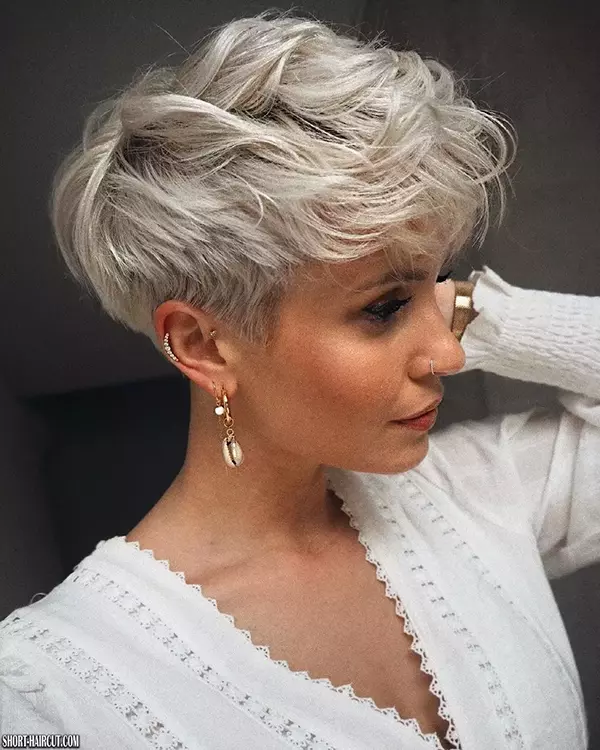 Messy Short Pixie Haircuts