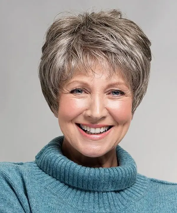 Short Haircut and Hairstyle for Older Women