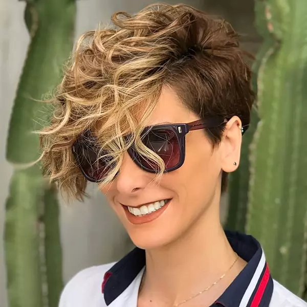 Messy Pixie Curly Hairstyles
