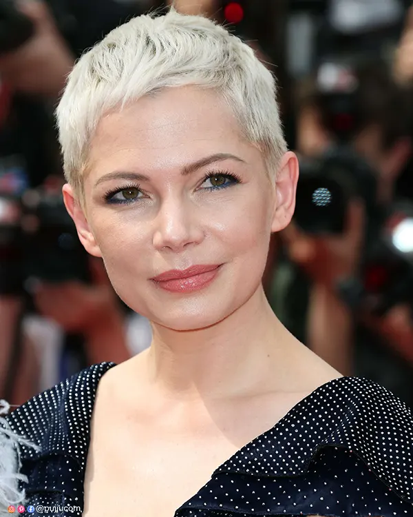 Michelle Williams Short Cropped Hair