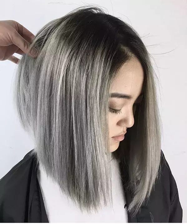 Short Grey Hair Color 2022