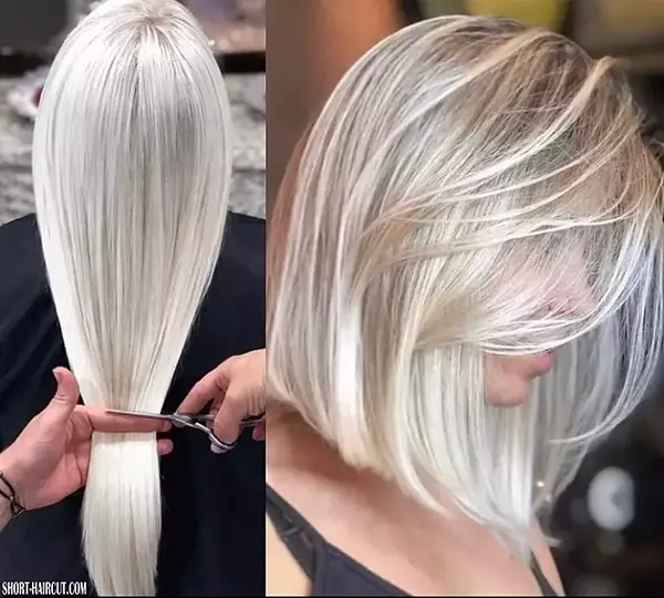 Short Blonde Balayage Hair Color 2022