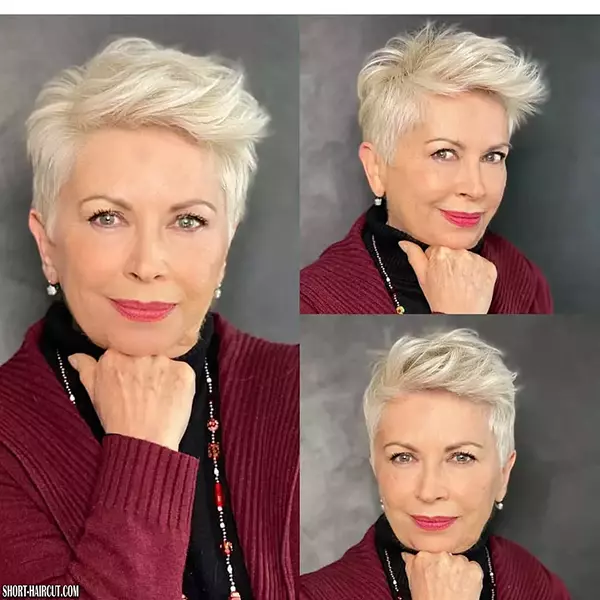 Cute Short Hairstyles For Older Women