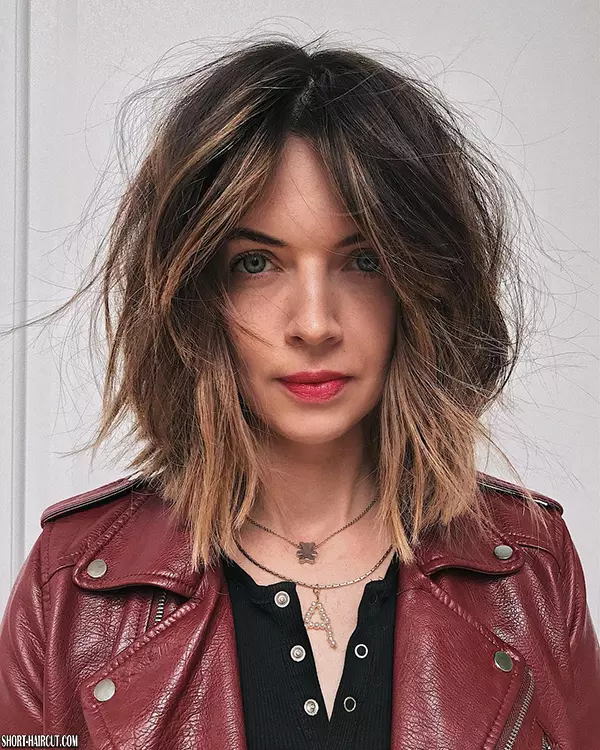 Messy Waves For Short Hair