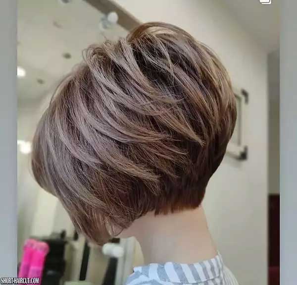 Layered Bob For Over 50