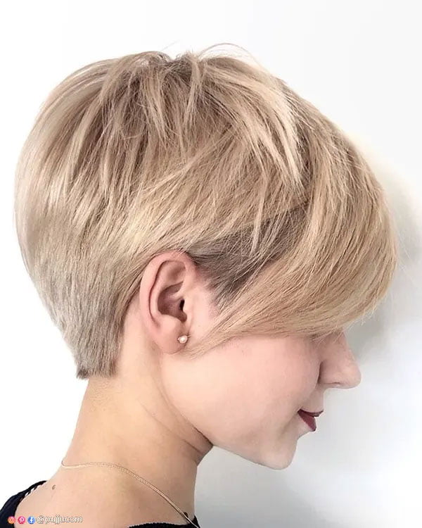 Long Pixie With Bangs