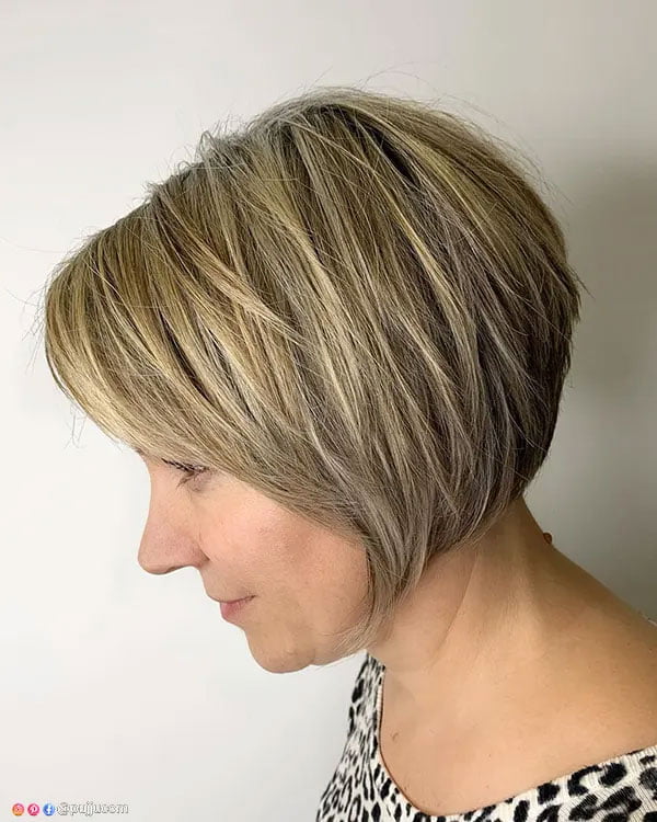Short Haircuts For Women Over 50 With Thick Hair