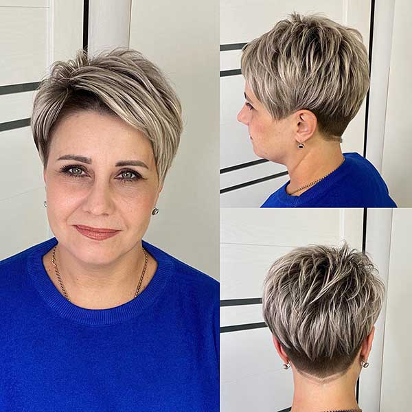 15 Best Short Haircuts for Chubby Round Face Women
