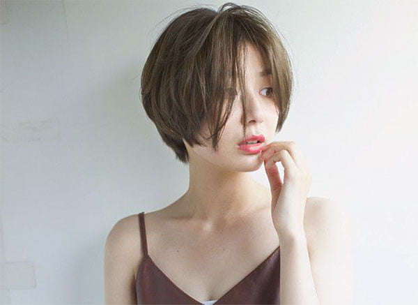 Korean Short Hairstyles For Round Faces