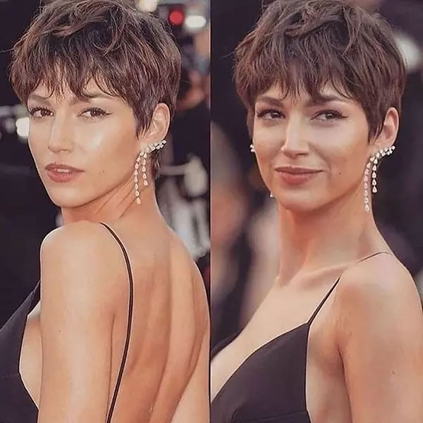 Messy Pixie Cut With Bangs