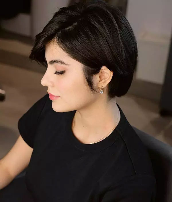 Long Pixie Bob For Thick Hair