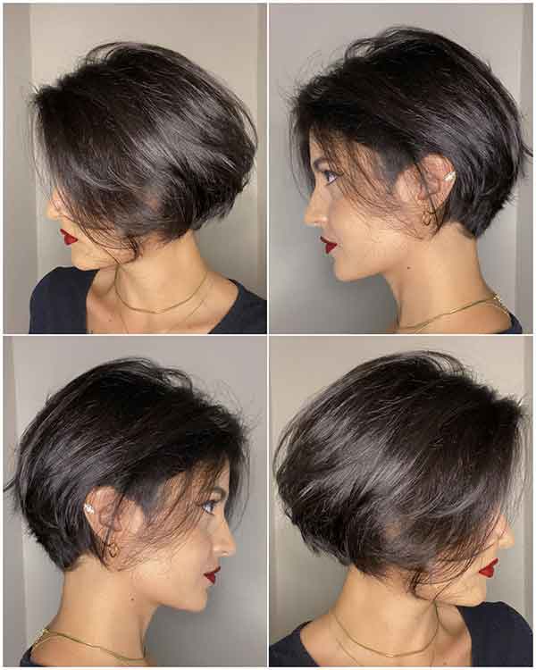 Trendy Short Haircuts For Thin Hair