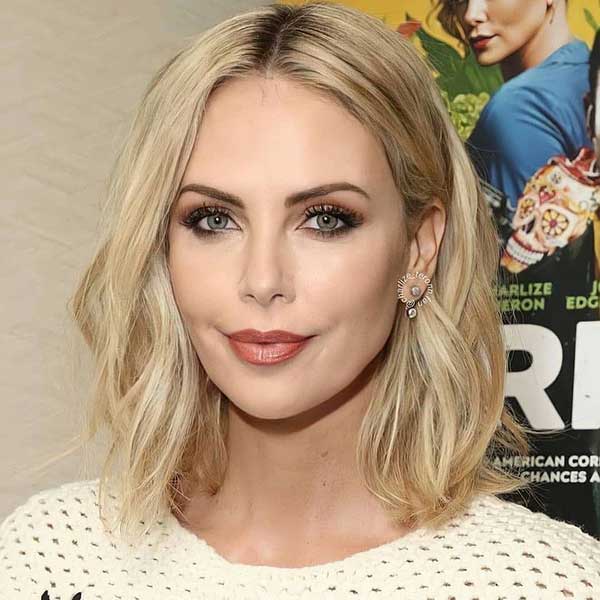 Charlize Theron Blonde Wavy Hair