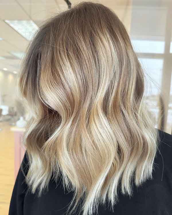 Ombre Light Brown To Blonde