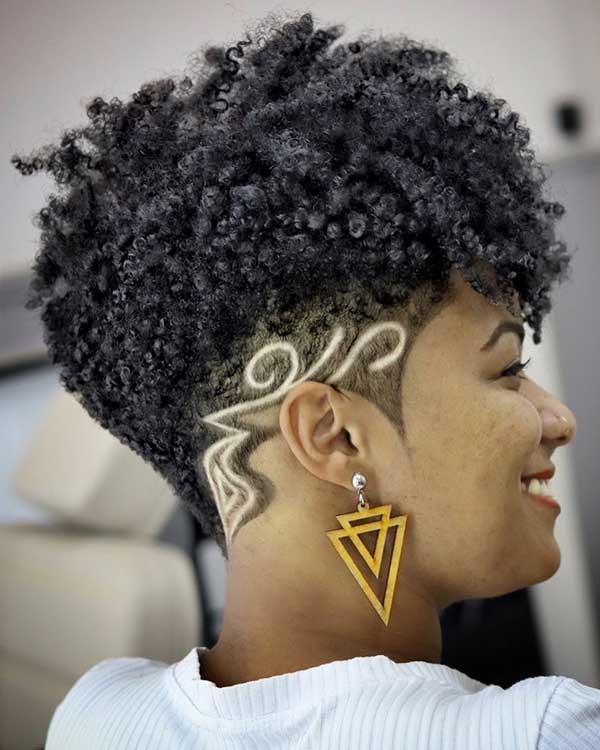 Short Curly Pixie Cuts For Black Hair