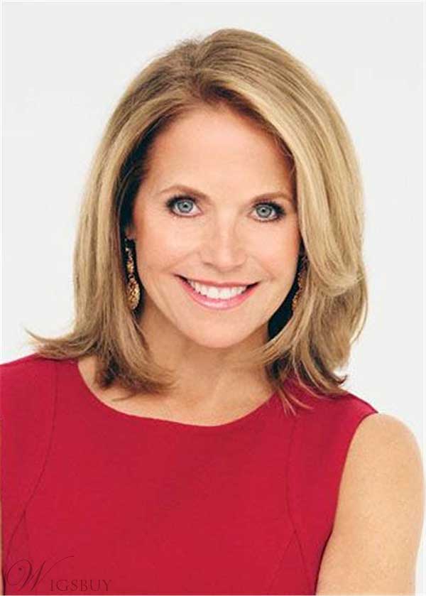 Katie Couric Easy Blonde Hair