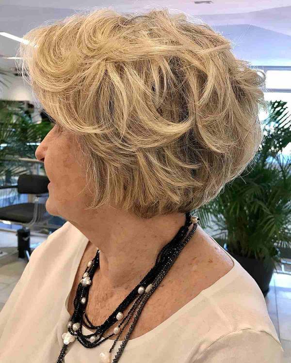 Short Haircuts For Thick Curly Hair Over 50